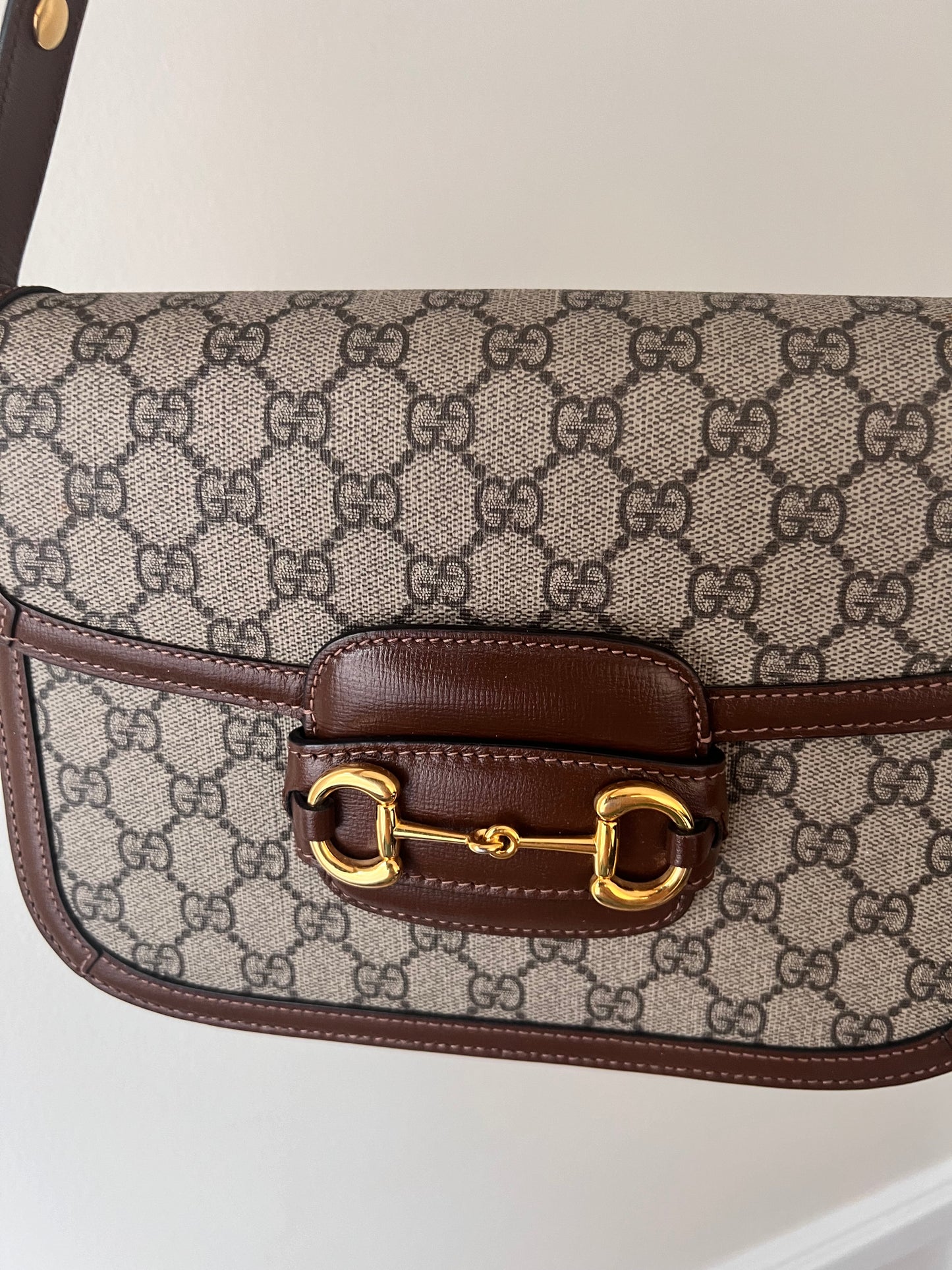 Gucci horsebit 1955 shoulder flap bag