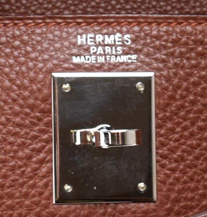 Hermes Kelly 32 Togo PHW Stamp square D