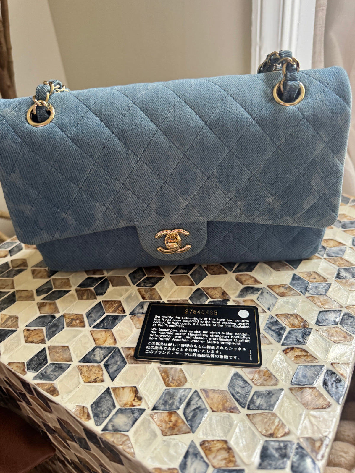 Chanel Medium Denim Classic Flap