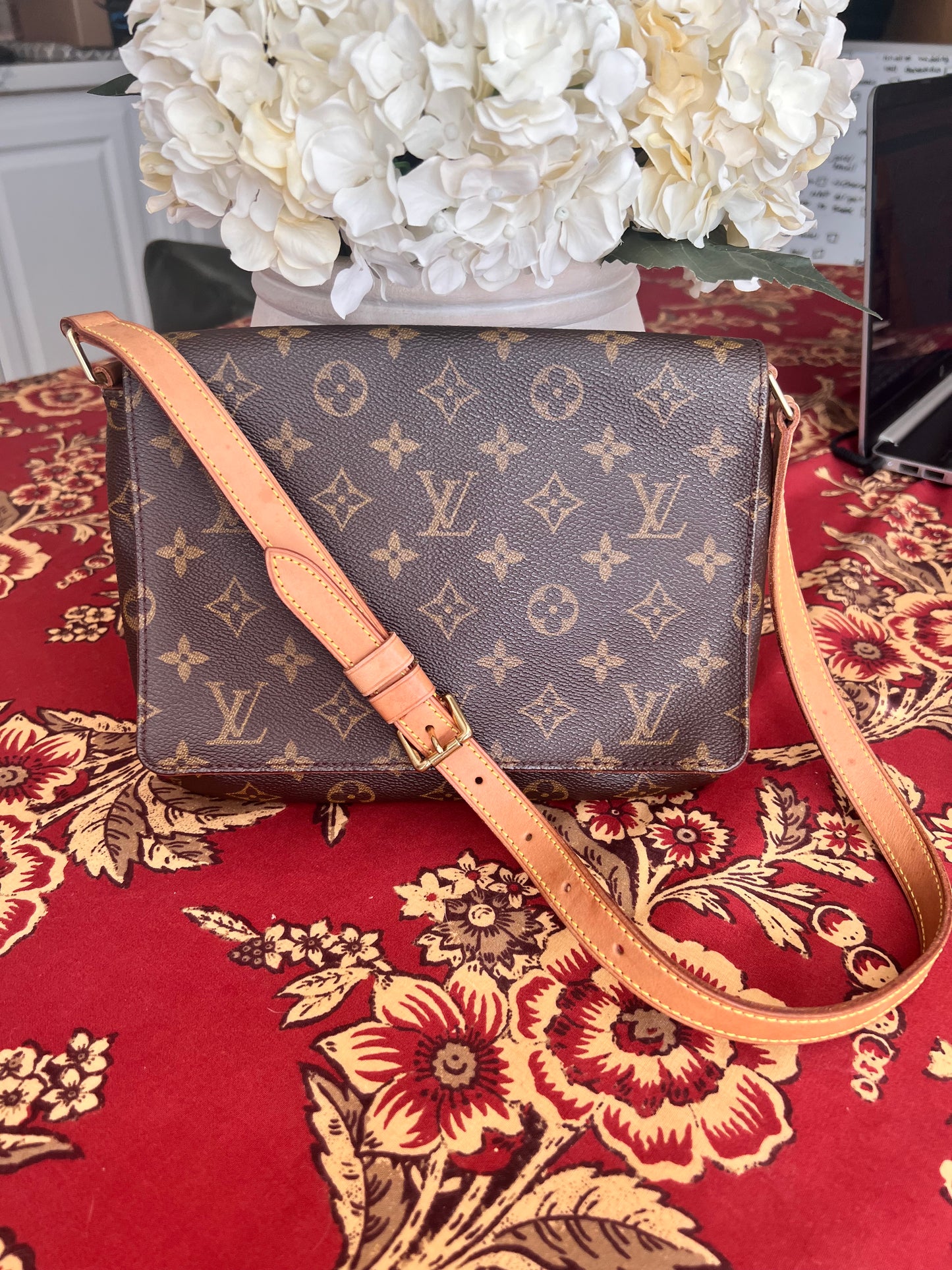 Louis Vuitton monogram musette shoulder bag