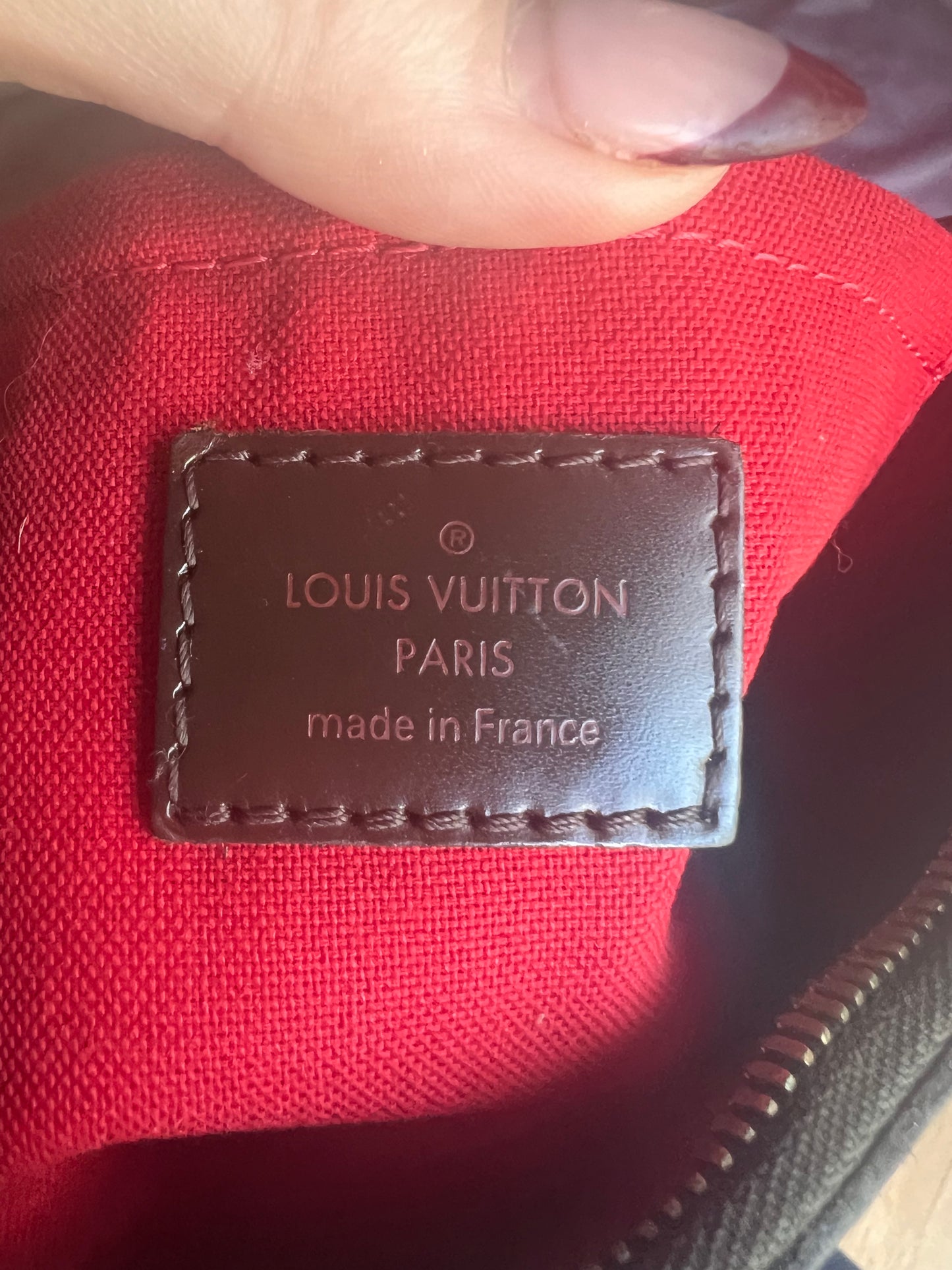 Louis Vuitton Damier Ebene Thames PM shoulder bag