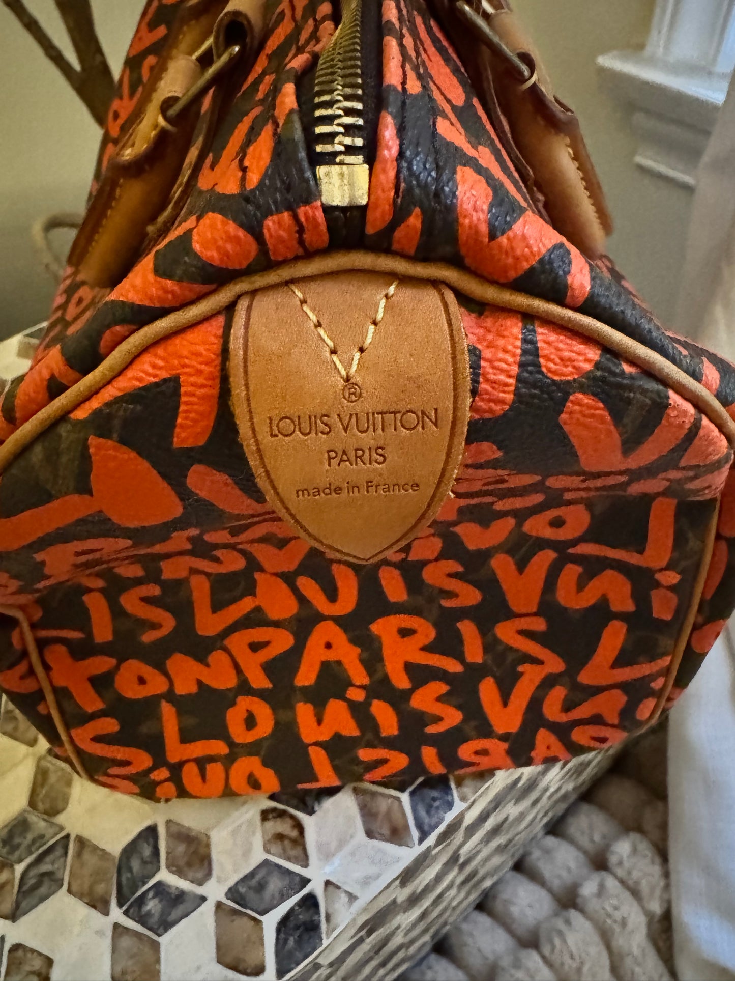 Louis Vuitton Stephen Sprouse Orange Graffiti Speedy 30