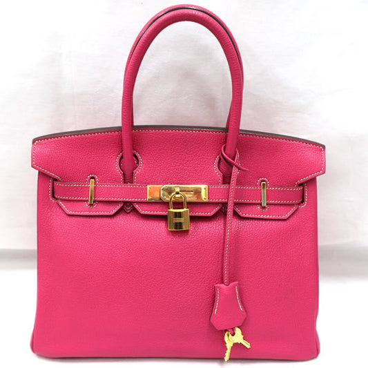 Hermes birkin 30 rose tyrien chèvre GHW special order