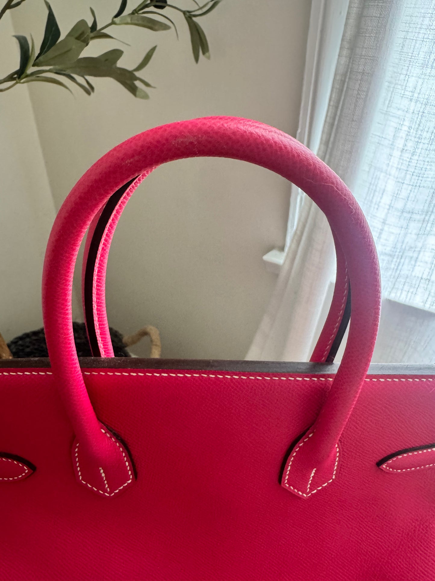 Hermes Birkin 30 Rose Tyrein Epsom Leather Candy Collection