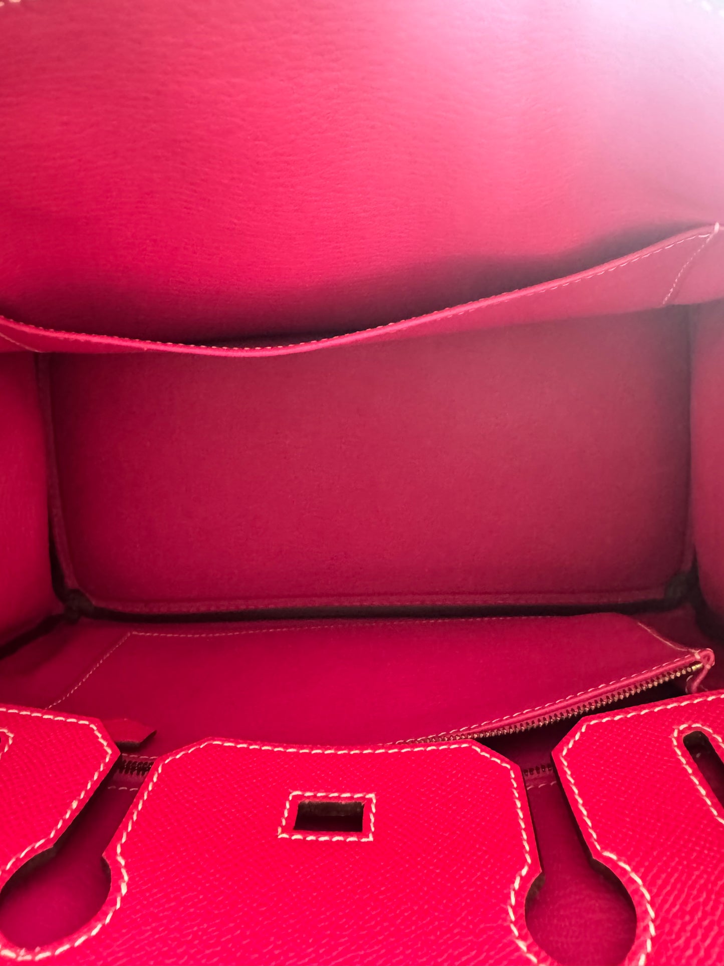 Hermes Birkin 30 Rose Tyrein Epsom Leather Candy Collection