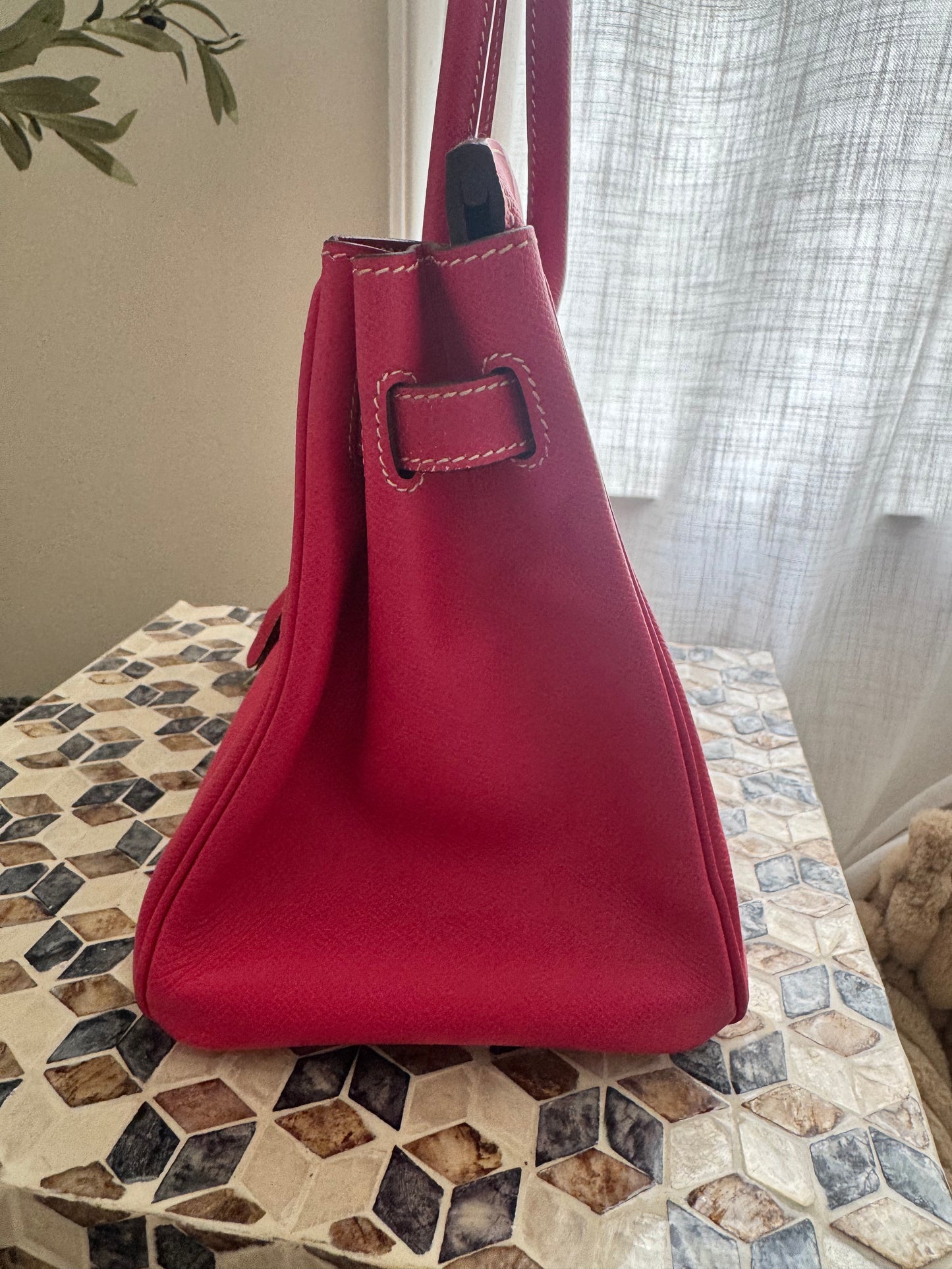Hermes Birkin 30 Rose Tyrein Epsom Leather Candy Collection