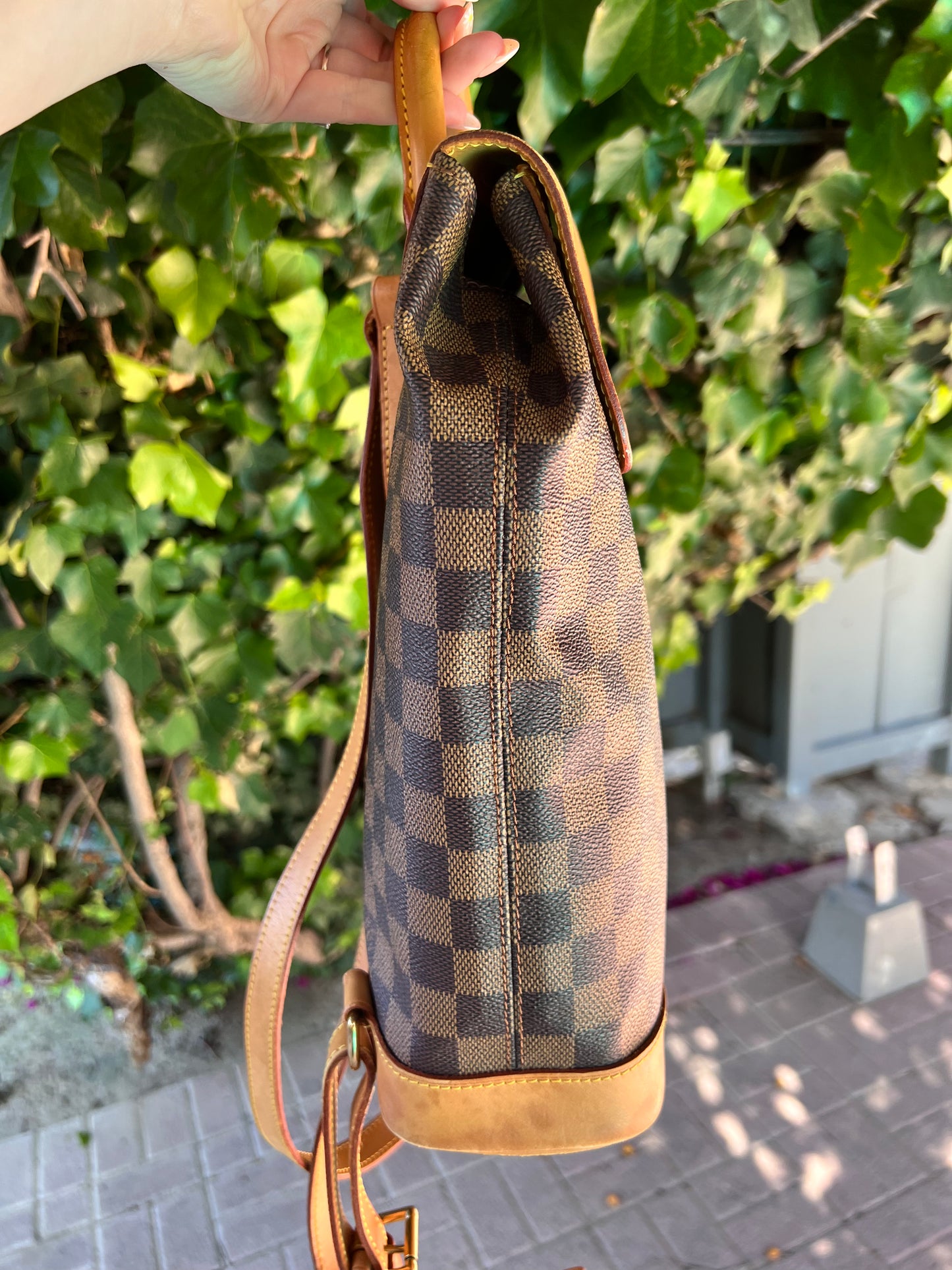 Louis Vuitton Damier Ebene soho backpack