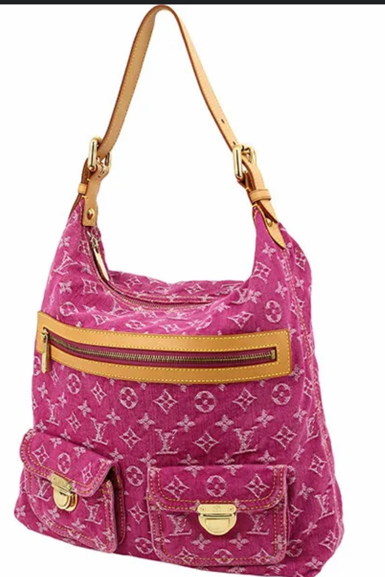 Louis Vuitton, hot pink Monogram buggy bag