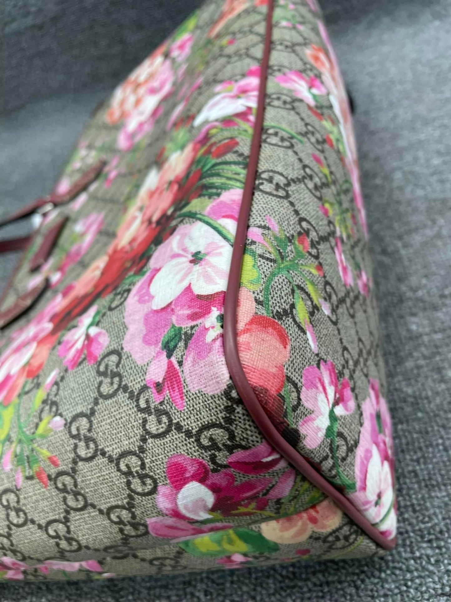 Gucci blooms large 2 way tote