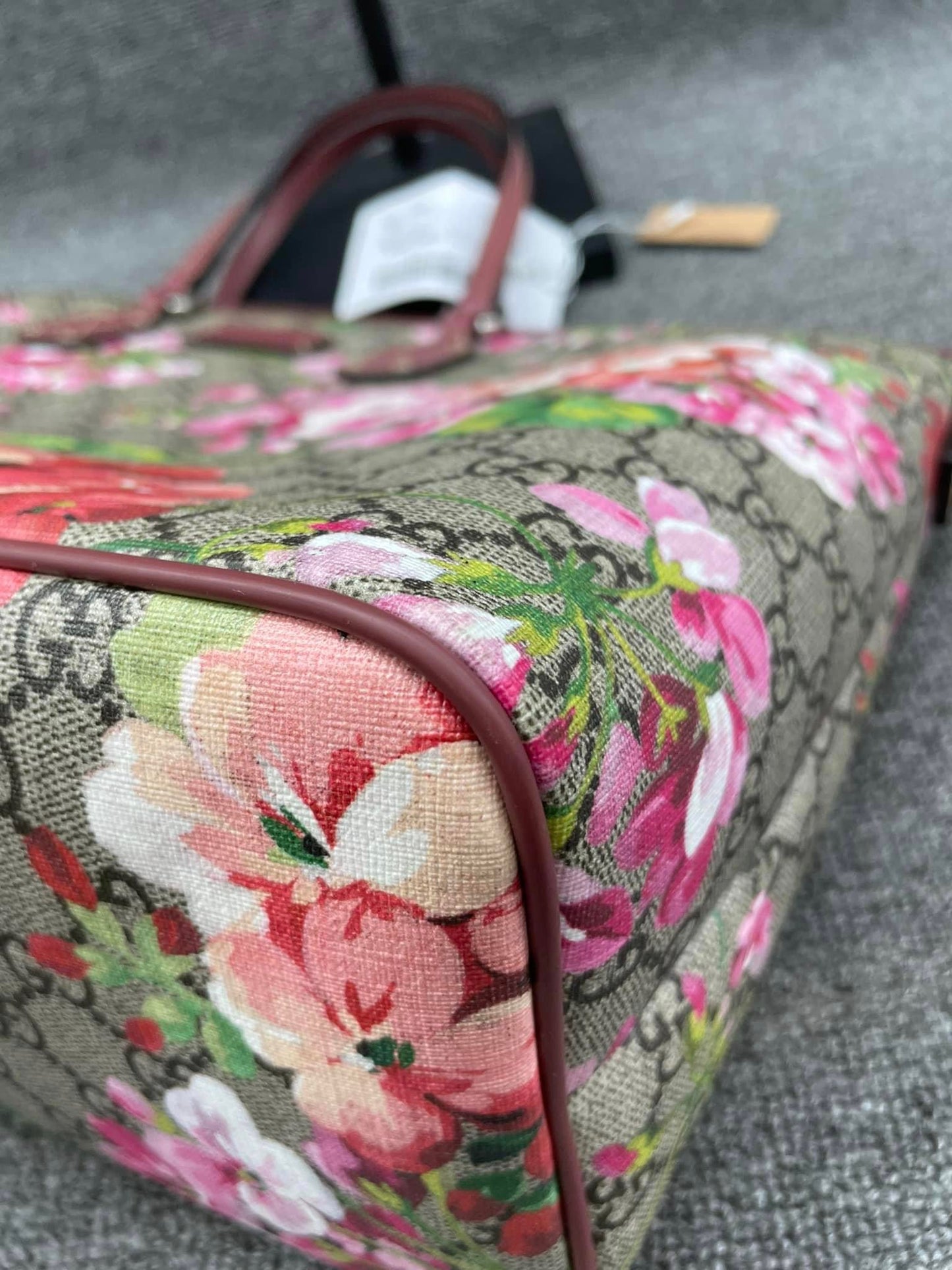 Gucci blooms large 2 way tote