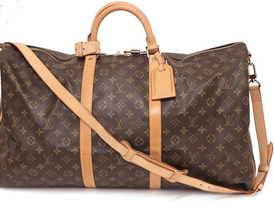Louis Vuitton monogram keepall 60 bandouliere travel bag