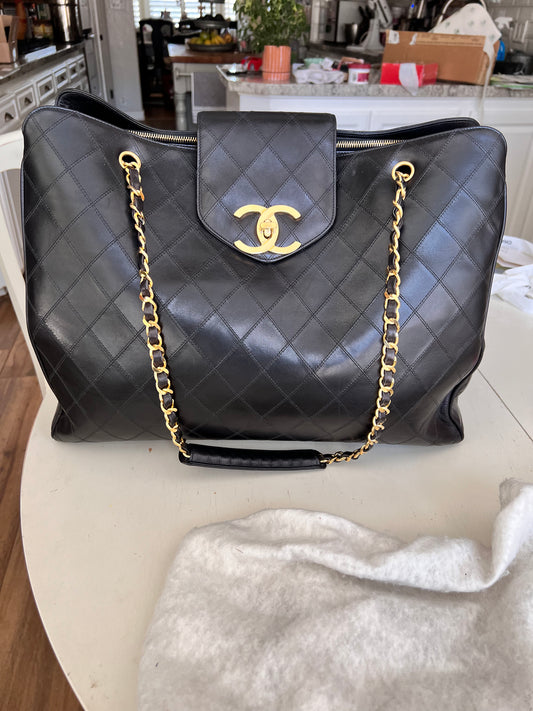 Chanel Vintage Supermodel XL tote