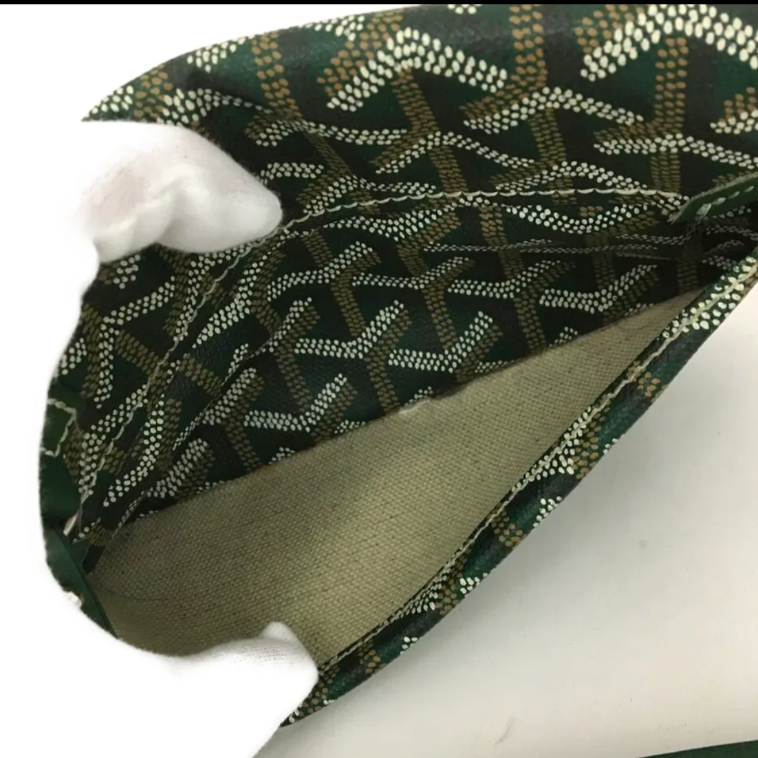 Goyard Goyardine Saint Louis PM Green