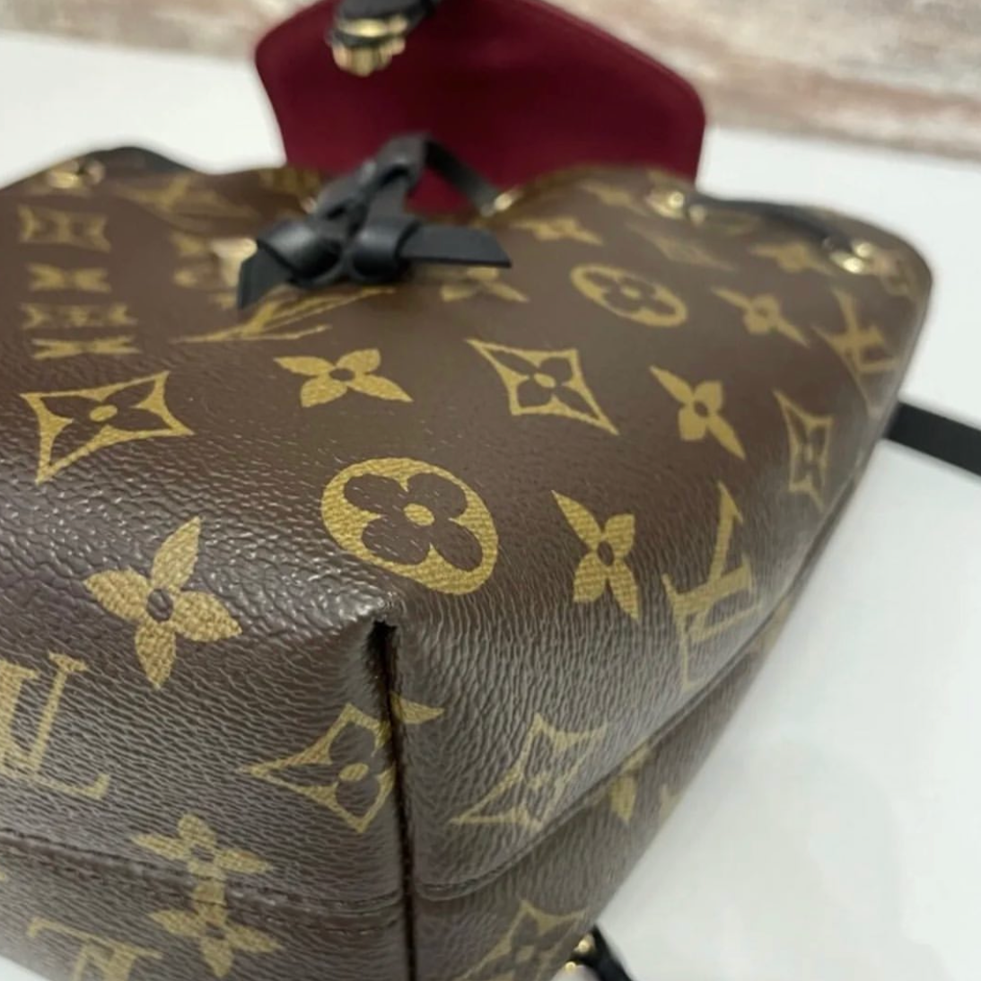 Louis Vuitton Montsouris BB backpack monogram/ noir – Bag Babes
