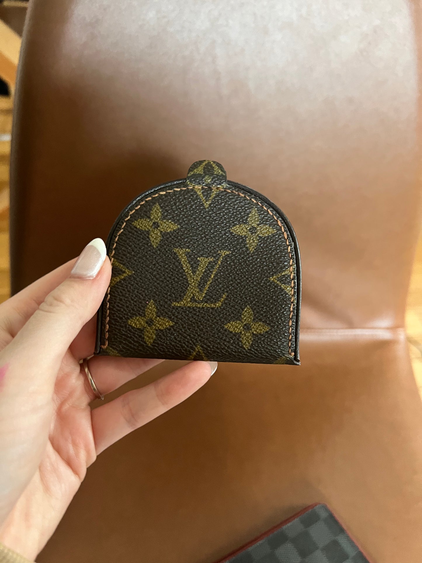 Louis Vuitton Monogram Portomonet Cuvette M61960 Unisex Monogram Coin purse